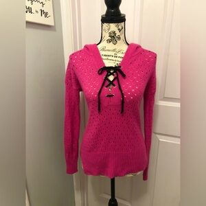 Autumn Cashmere Perforated Hoodie